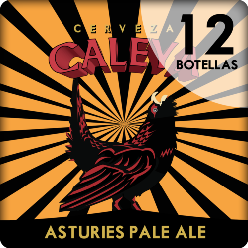 Caja de 12 botellas de Asturies Pale Ale